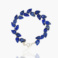 Lapis Herringbone Bracelet