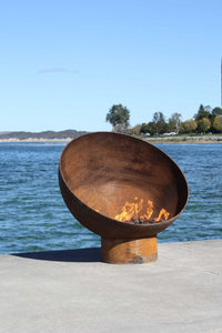 Meridian Sculptural Fire Pit