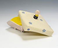 Violets Pillow Box
