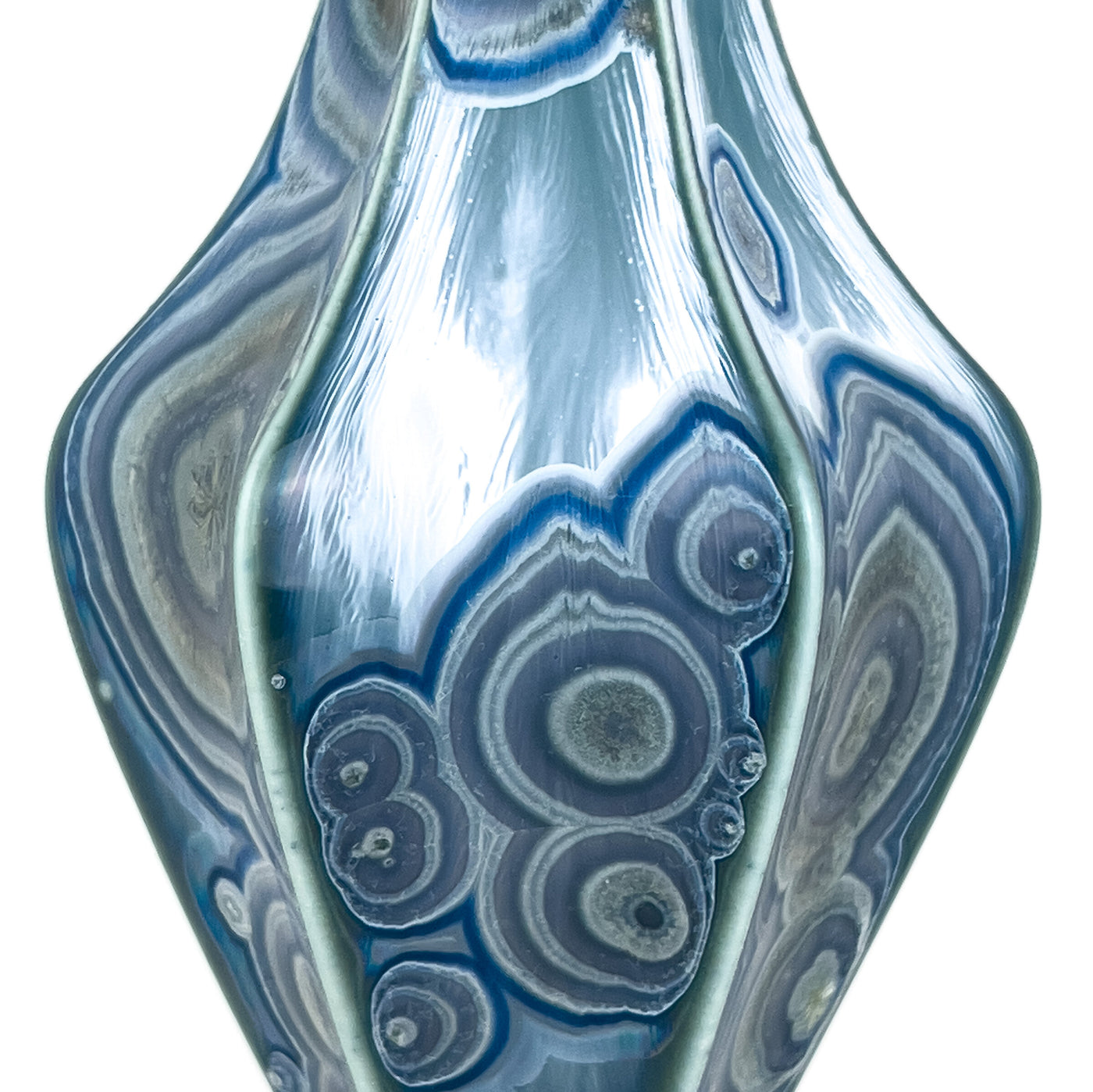 Crystalline Star Ornament, Morning Blue