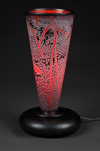 Lava Red Fissure Lamp