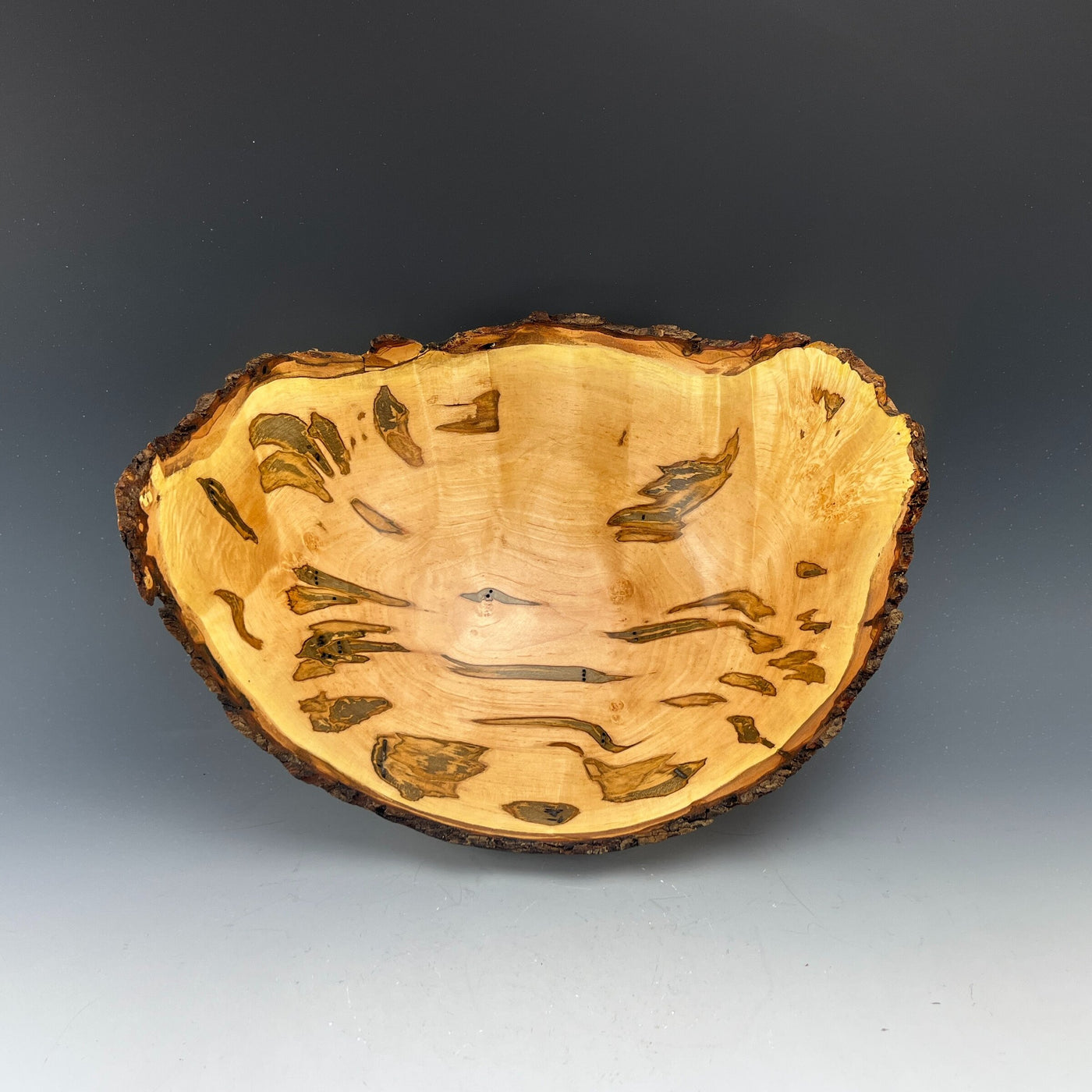 Natural Edge Ambrosia Maple Bowl VIII