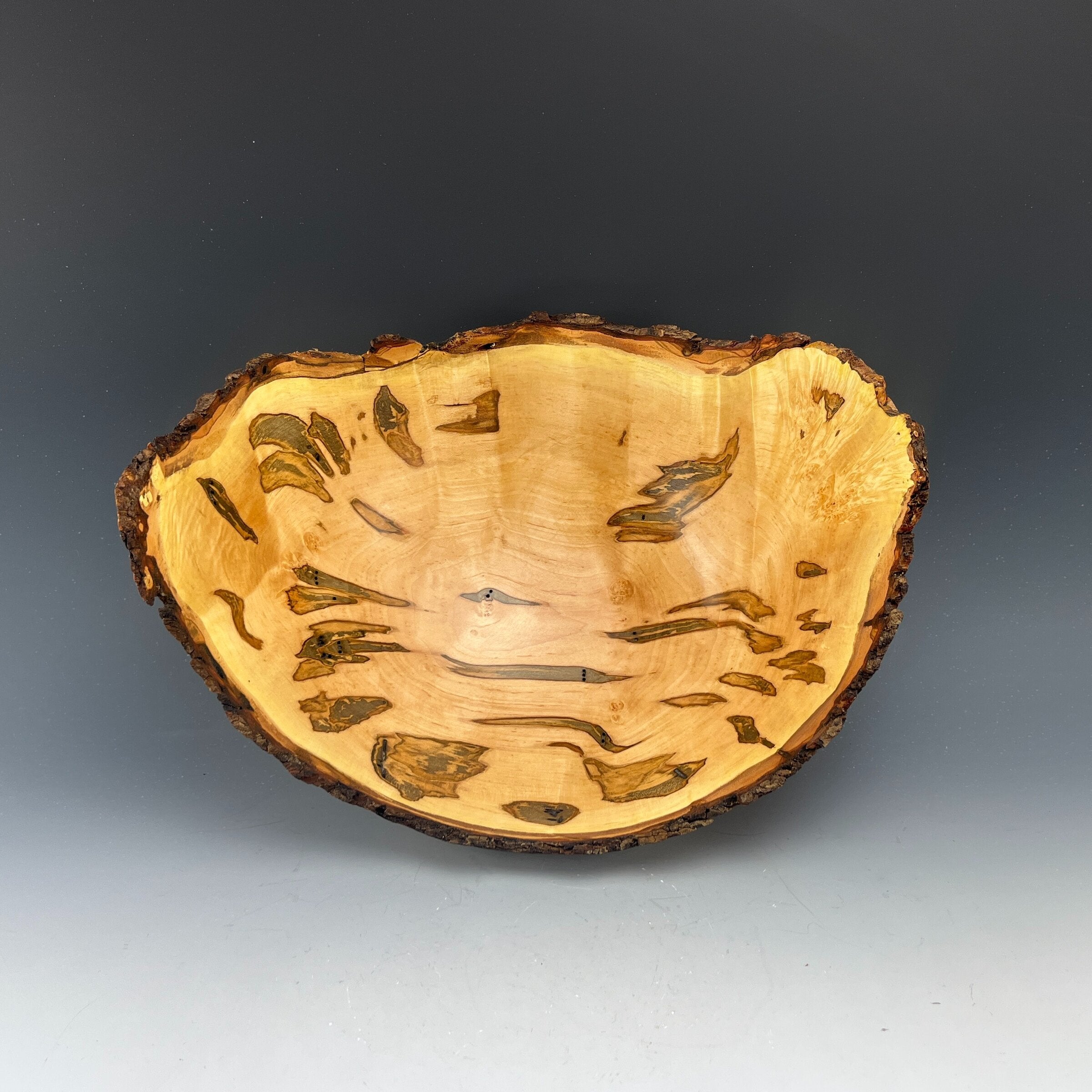 Natural Edge Ambrosia Maple Bowl VIII
