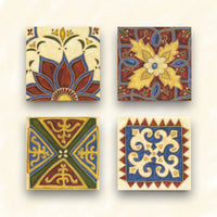 Ari, Chandi, Dhara, and Isha Wooden Wall Tiles