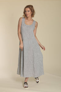 Linen Jacquard Dress