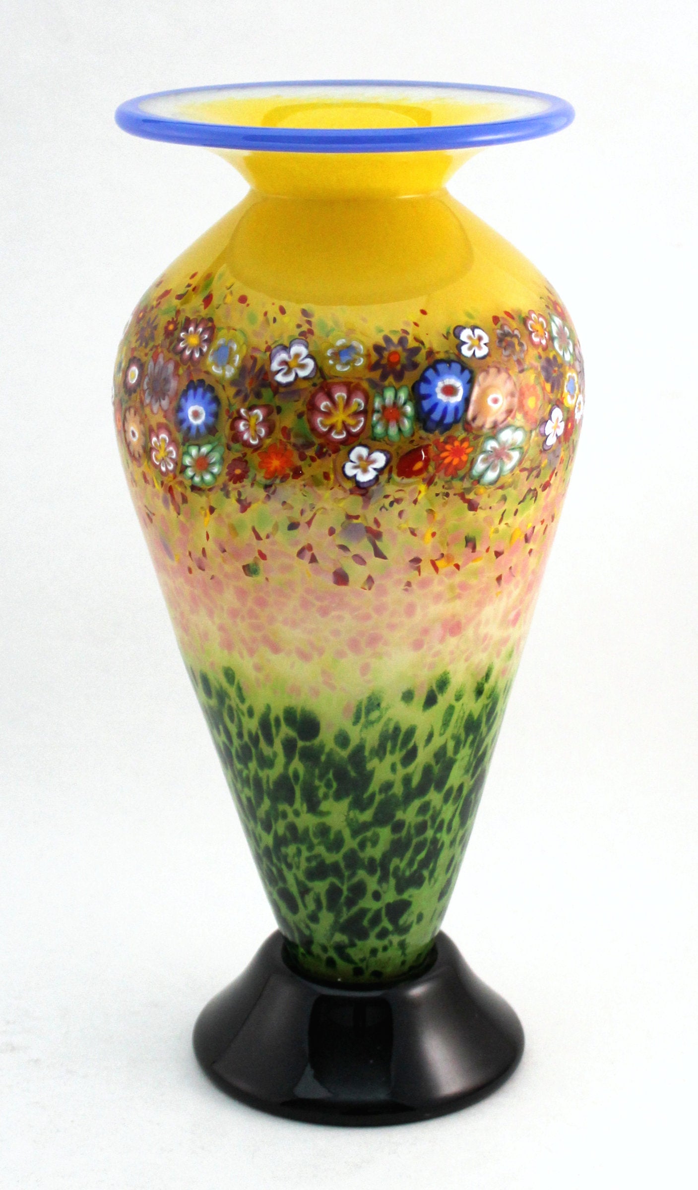Tall Classic Primrose Wildflower Vase