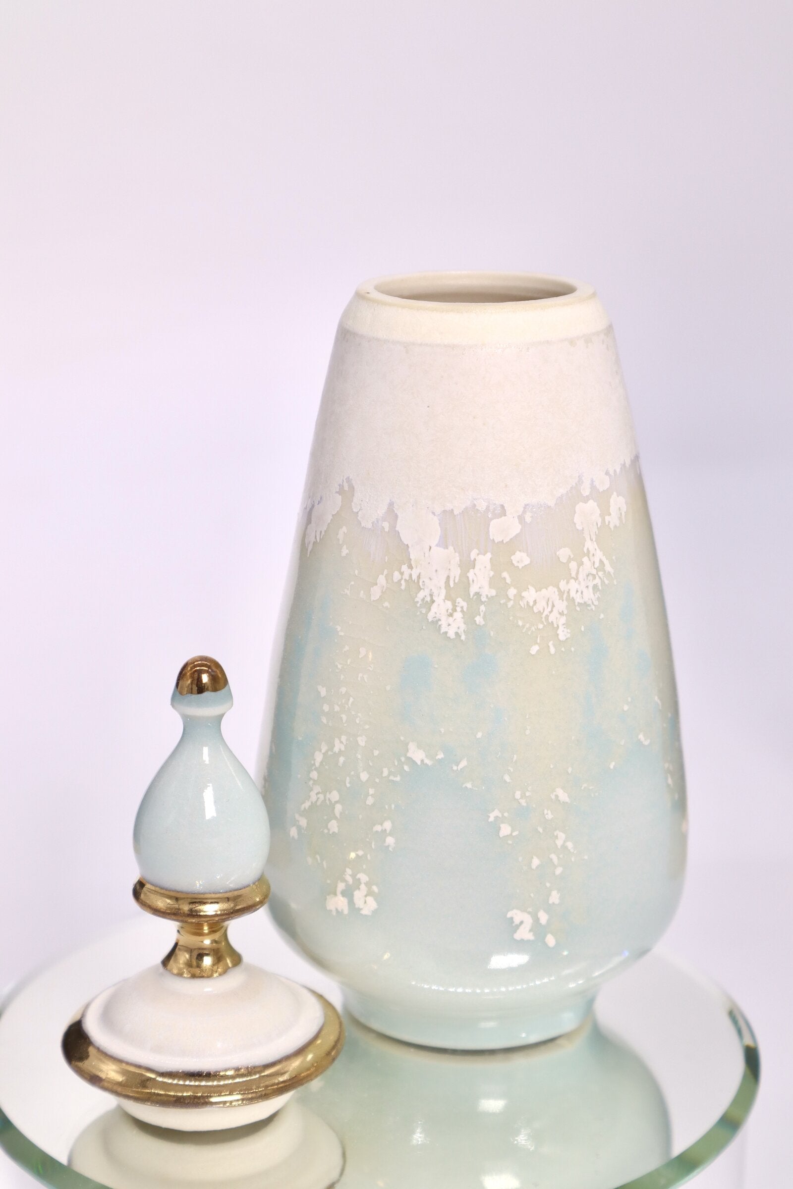 Miniature "Ice Gold" Jar