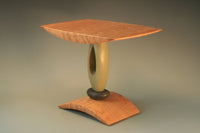 Green Teardrop End Table