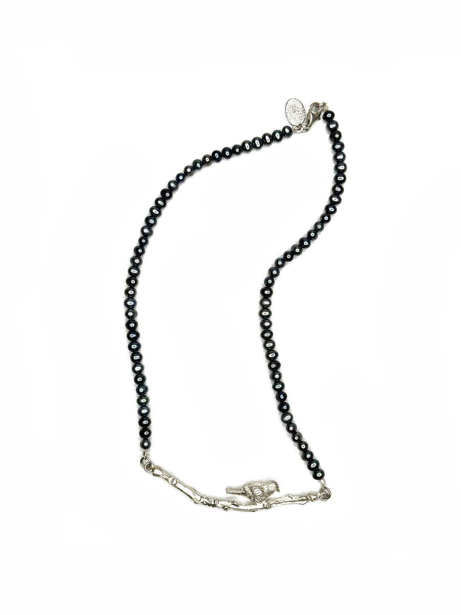 Bird on a Branch Necklace