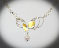 Soaring Petal Pearl Necklace