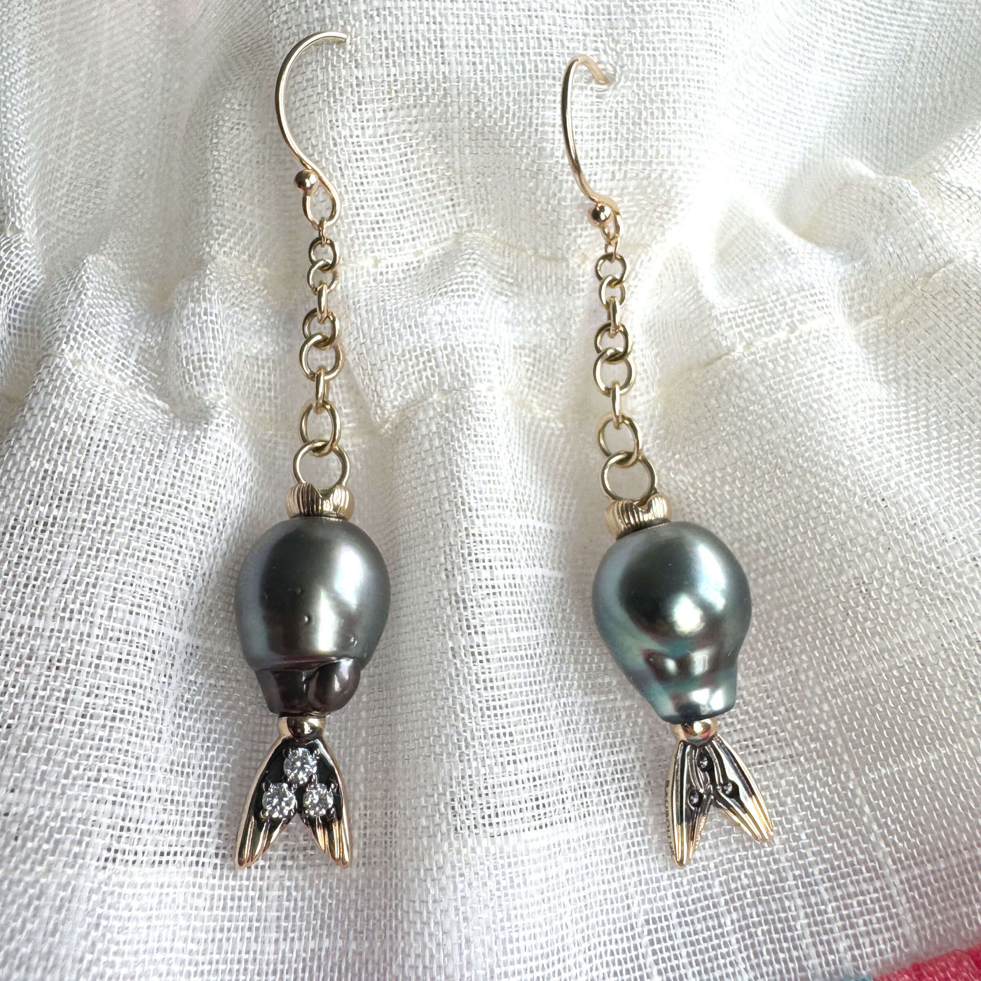 Delphine Pearl Earrings