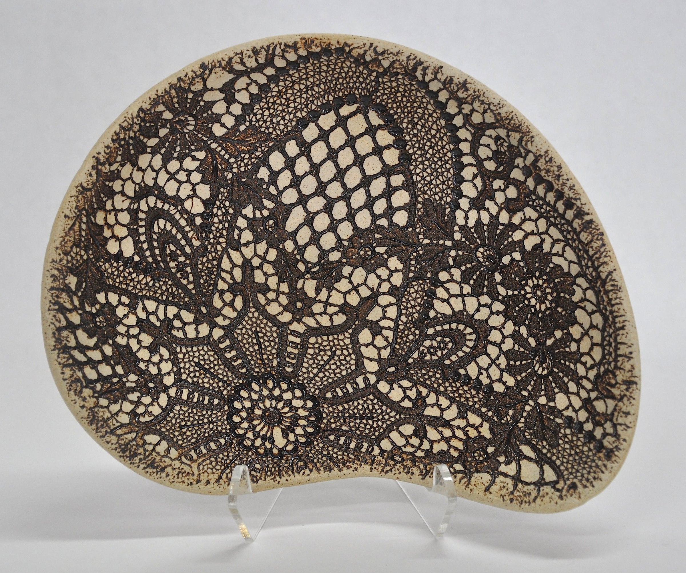 Vintage Lace Mosaic Bowl
