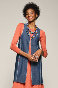 Denim Cecily Vest
