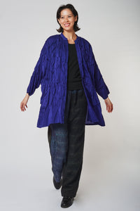 MMTS Holiday 2026 Wavy Tuck Oversized Shirt