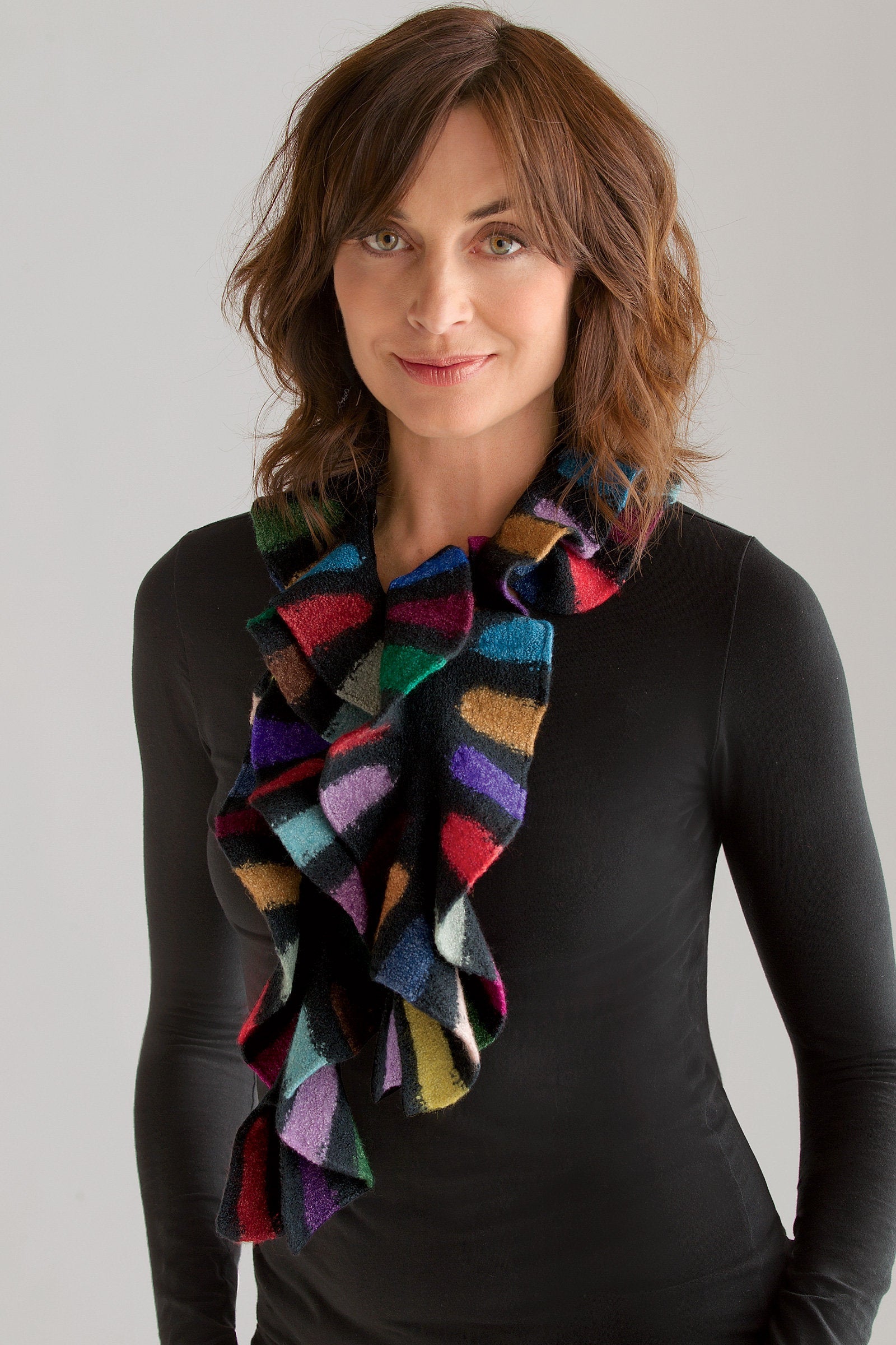 black with multi colors