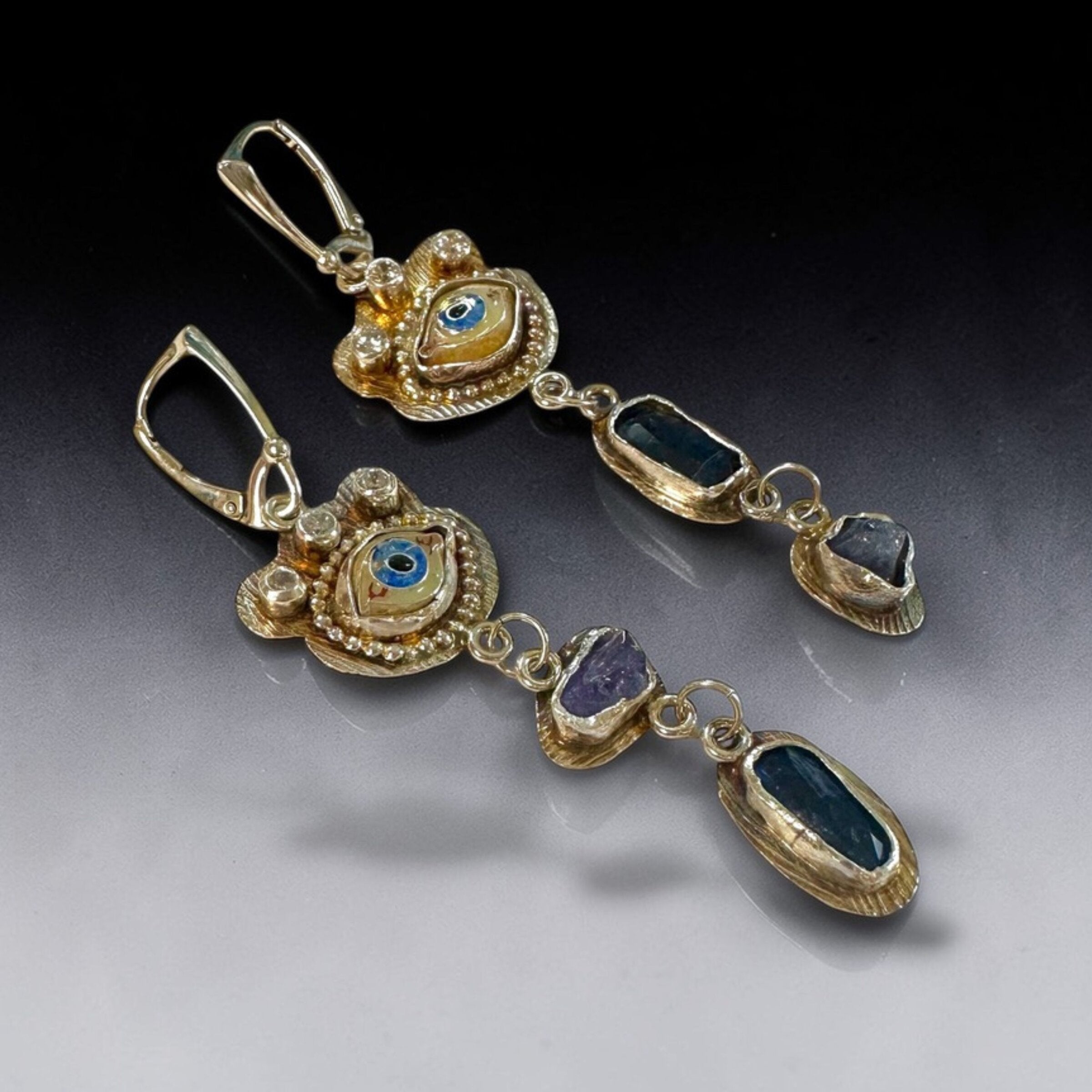 Evil Eye Talisman Earrings II