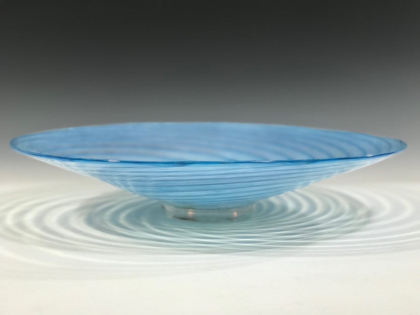 Blue Vortex Bowl
