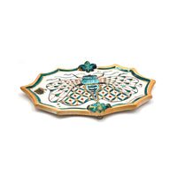 Papillon de Nuit Wall Tile in Turquoise
