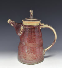 Copper Red Teapot