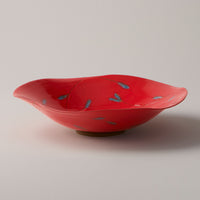 Ruffle Cherry Leaf Bowl