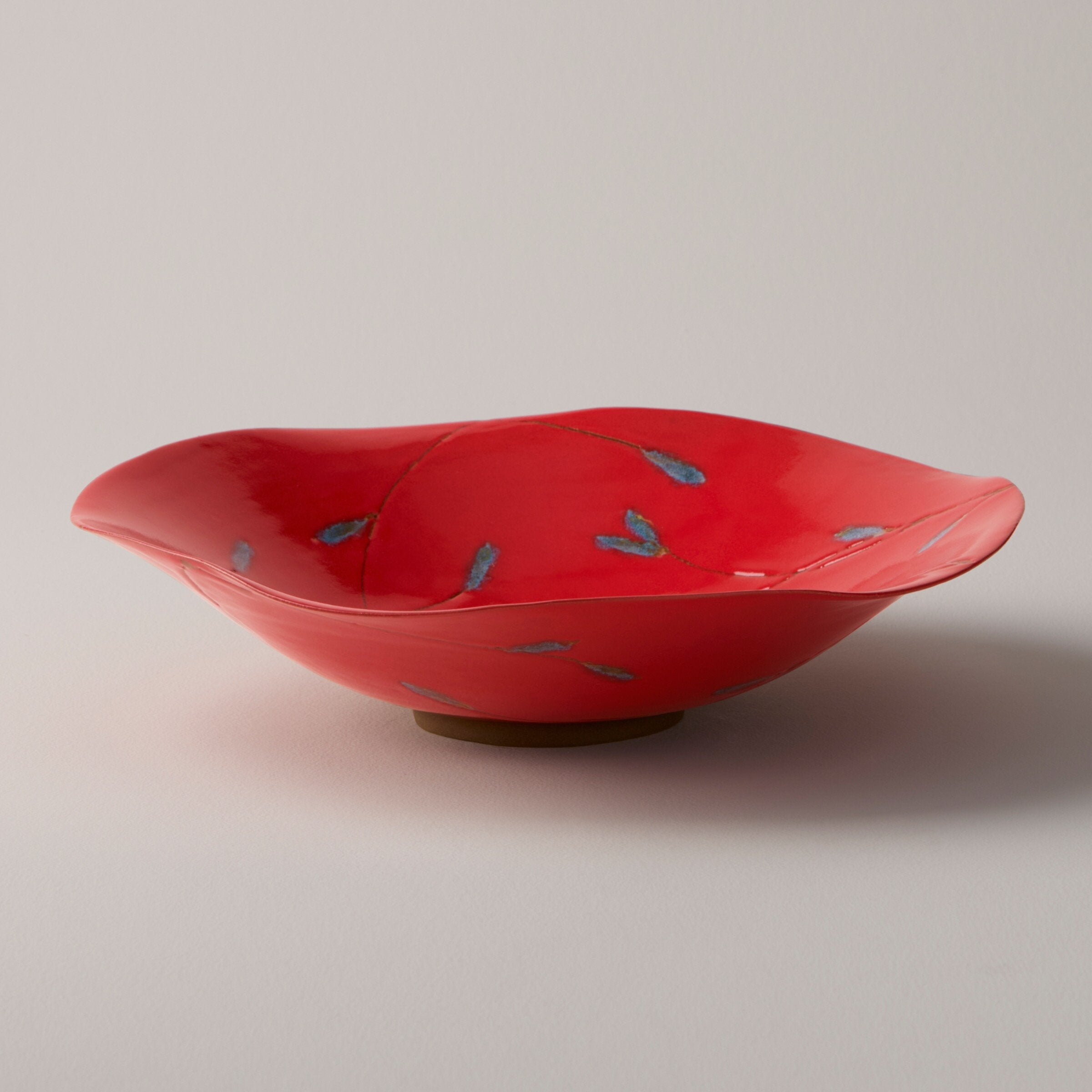 Ruffle Cherry Leaf Bowl