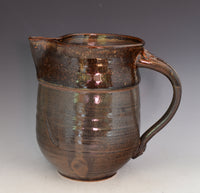 Wheel Thrown Stoneware Pitcher 1