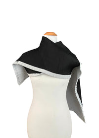Black with White Trim