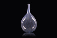Blue Round Woven Vase