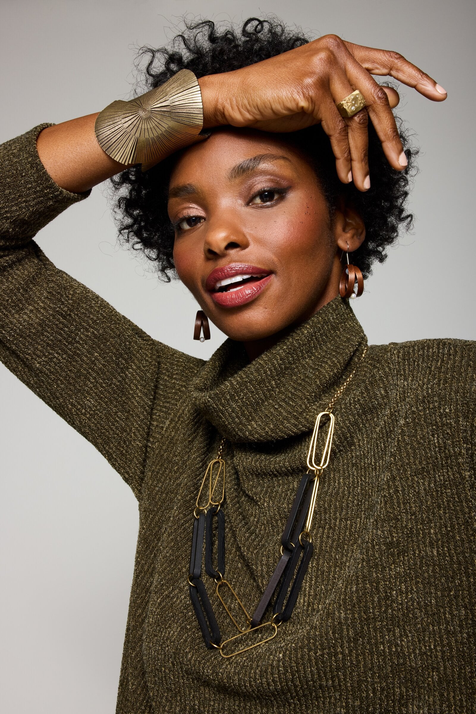 Copula Statement Necklace