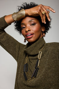 Copula Statement Necklace