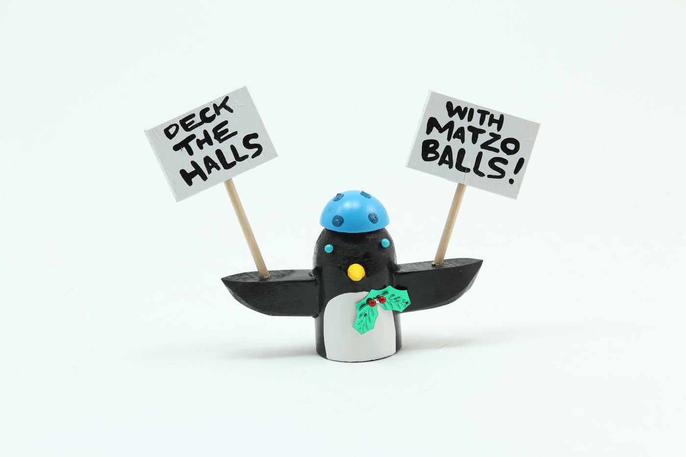 Picketing Yarmulke Penguins