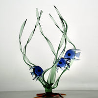 Seagrass Trio, Blue Fish