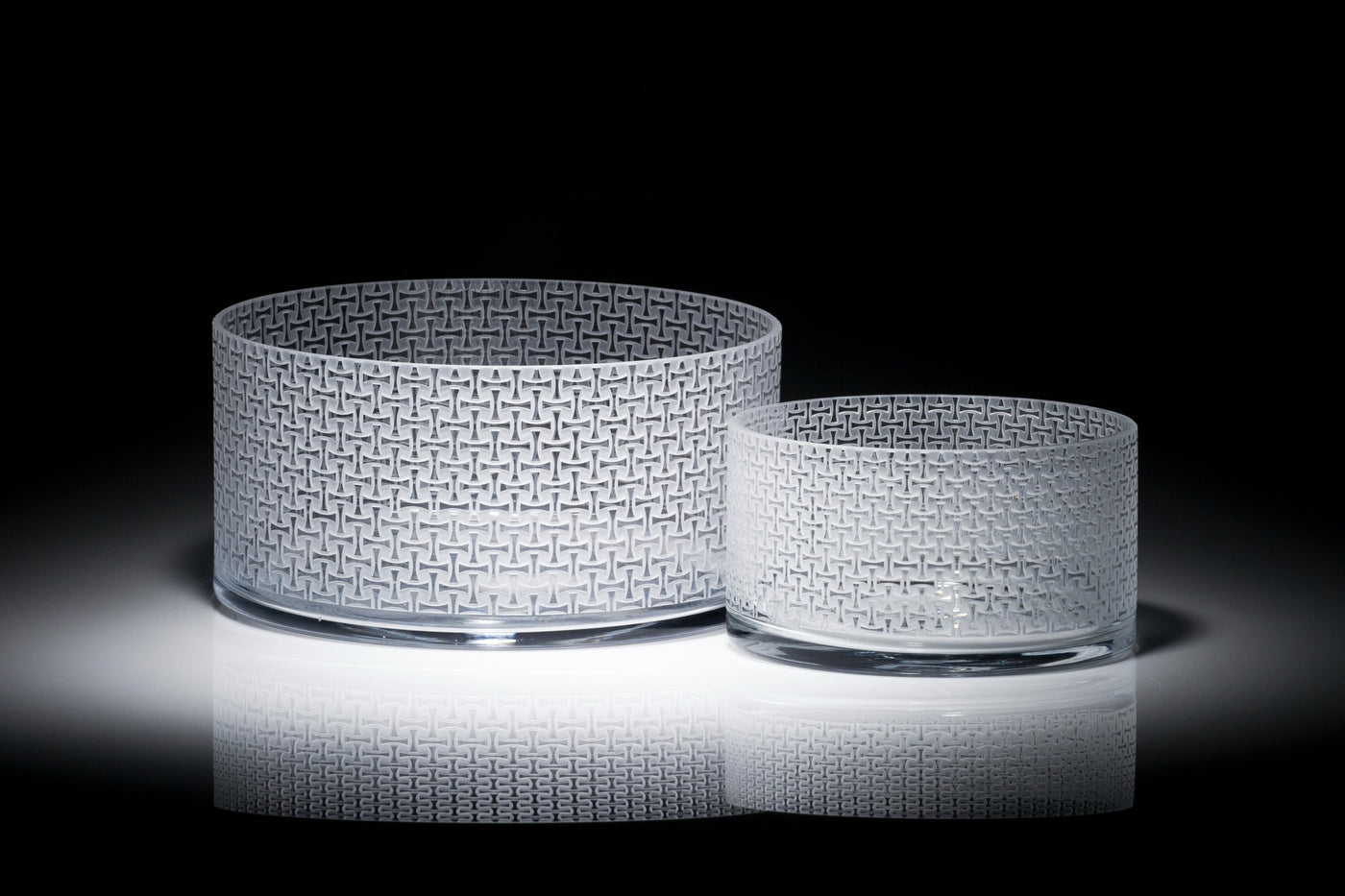 Nesting Basket-Weave Bowls