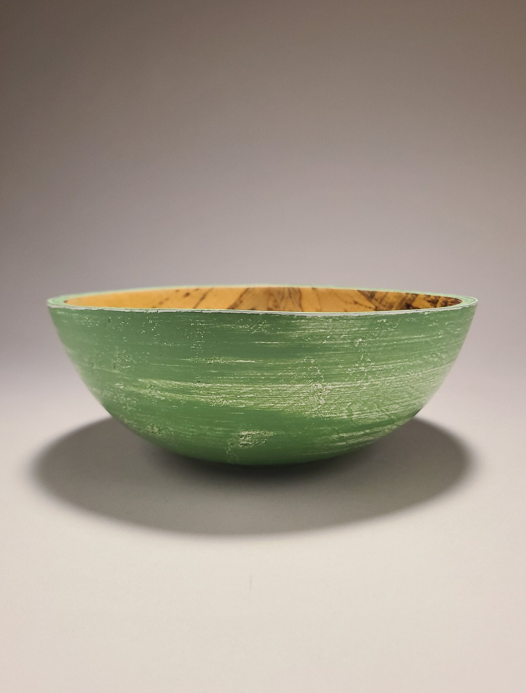 Spalted Green Maple Bowl