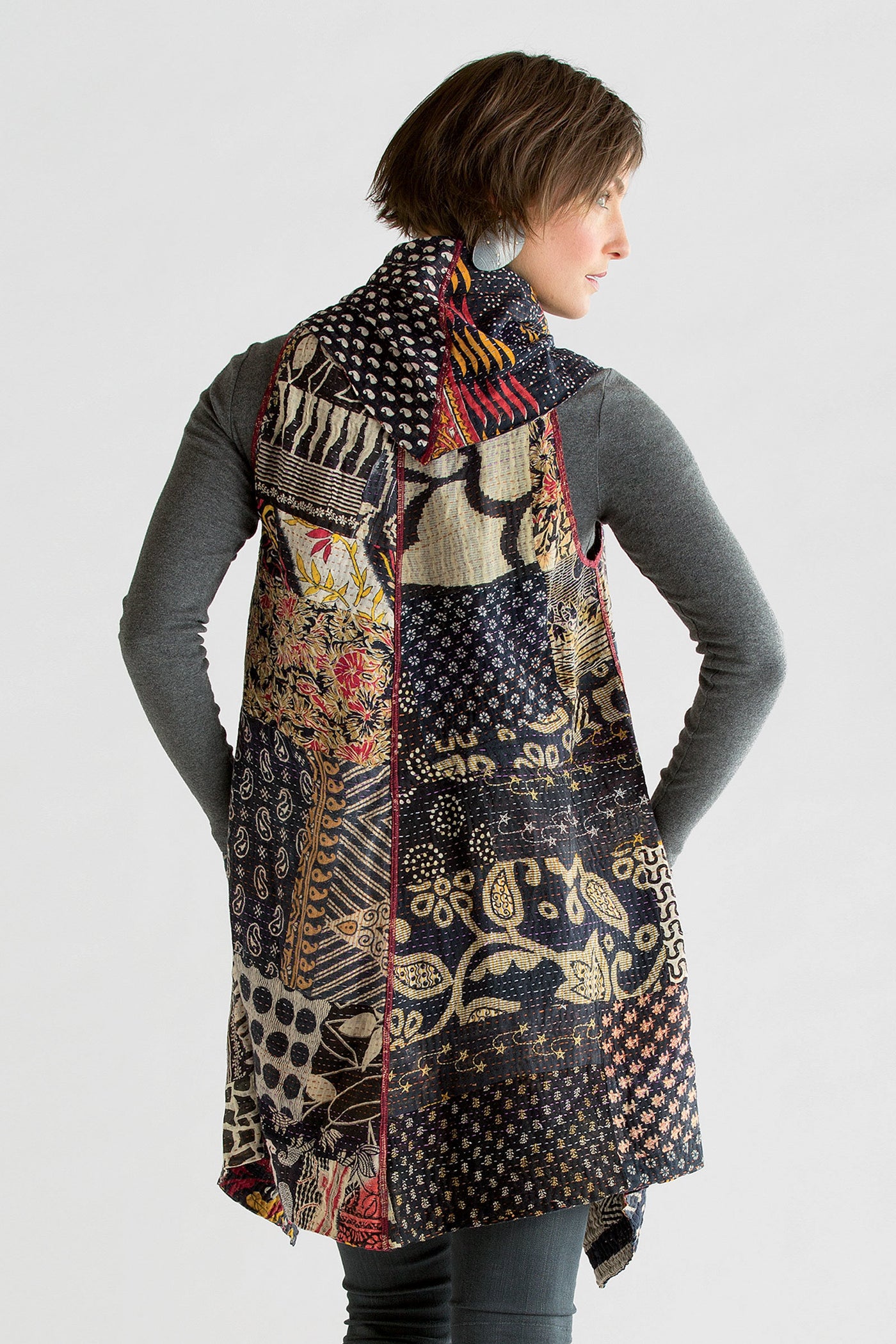 side 1, back view