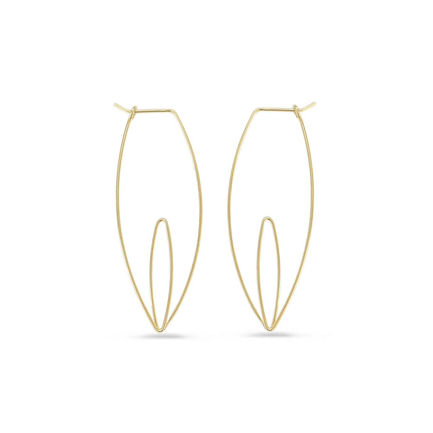 Lily Hoop Earrings