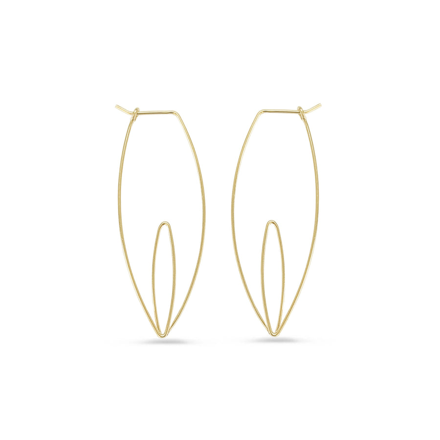 Lily Hoop Earrings