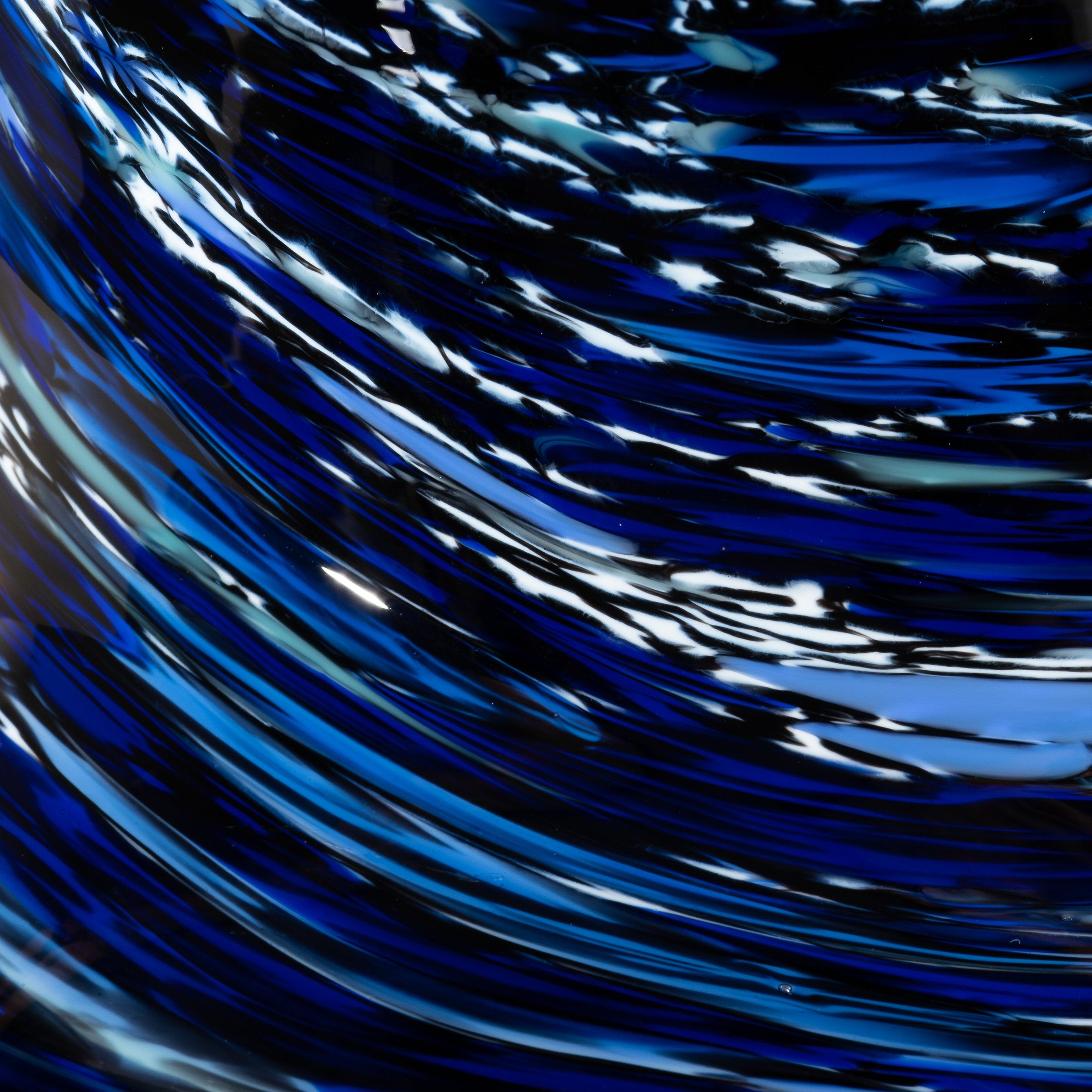 Cobalt Swirl Bowl