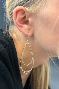 Golden Waves Earrings