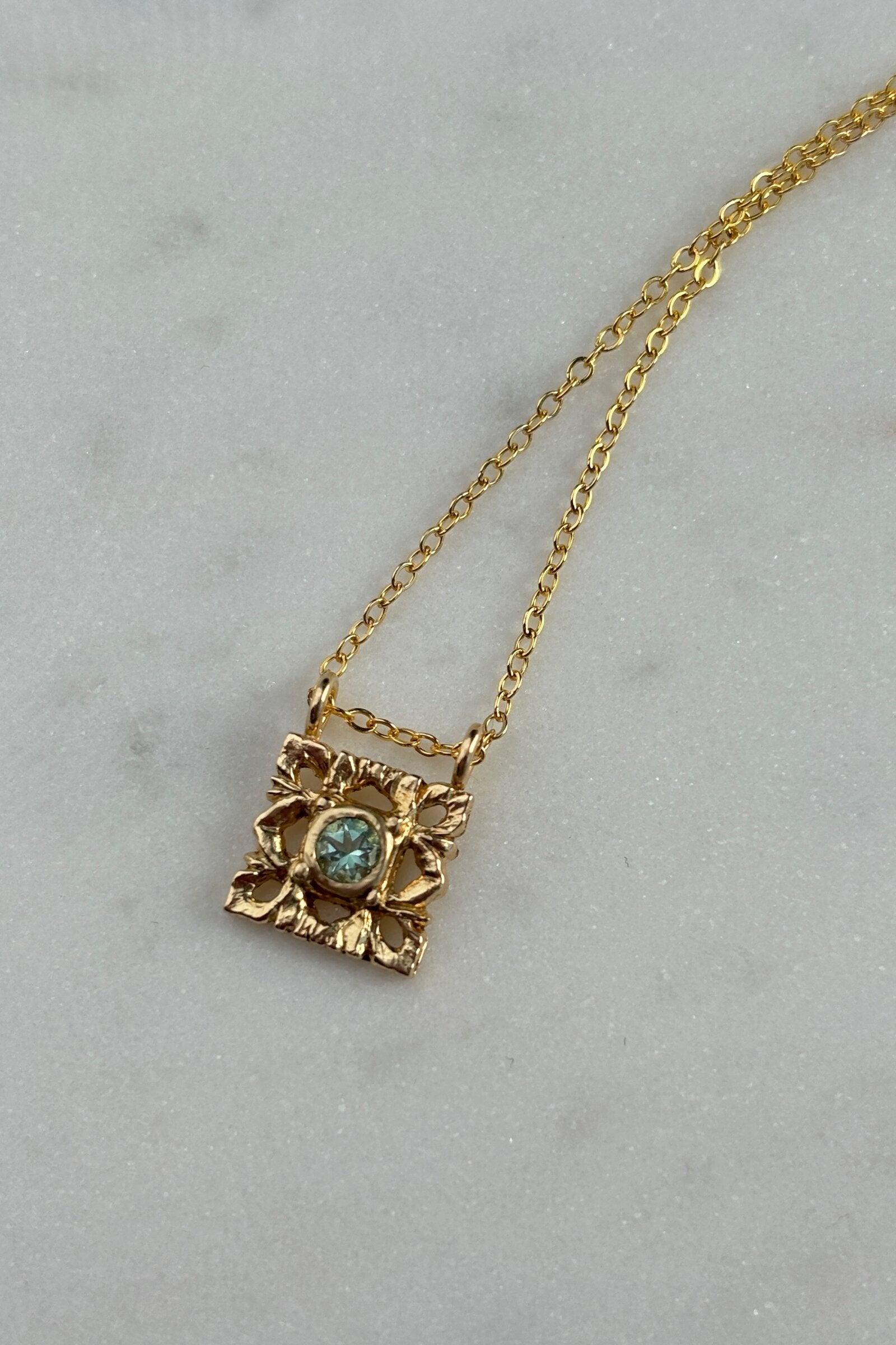 Sequence Emerald Necklace