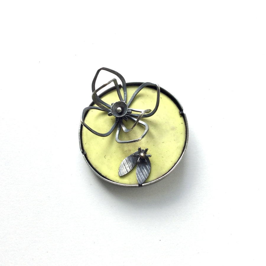 Citrus Clematis Pin & Pendant