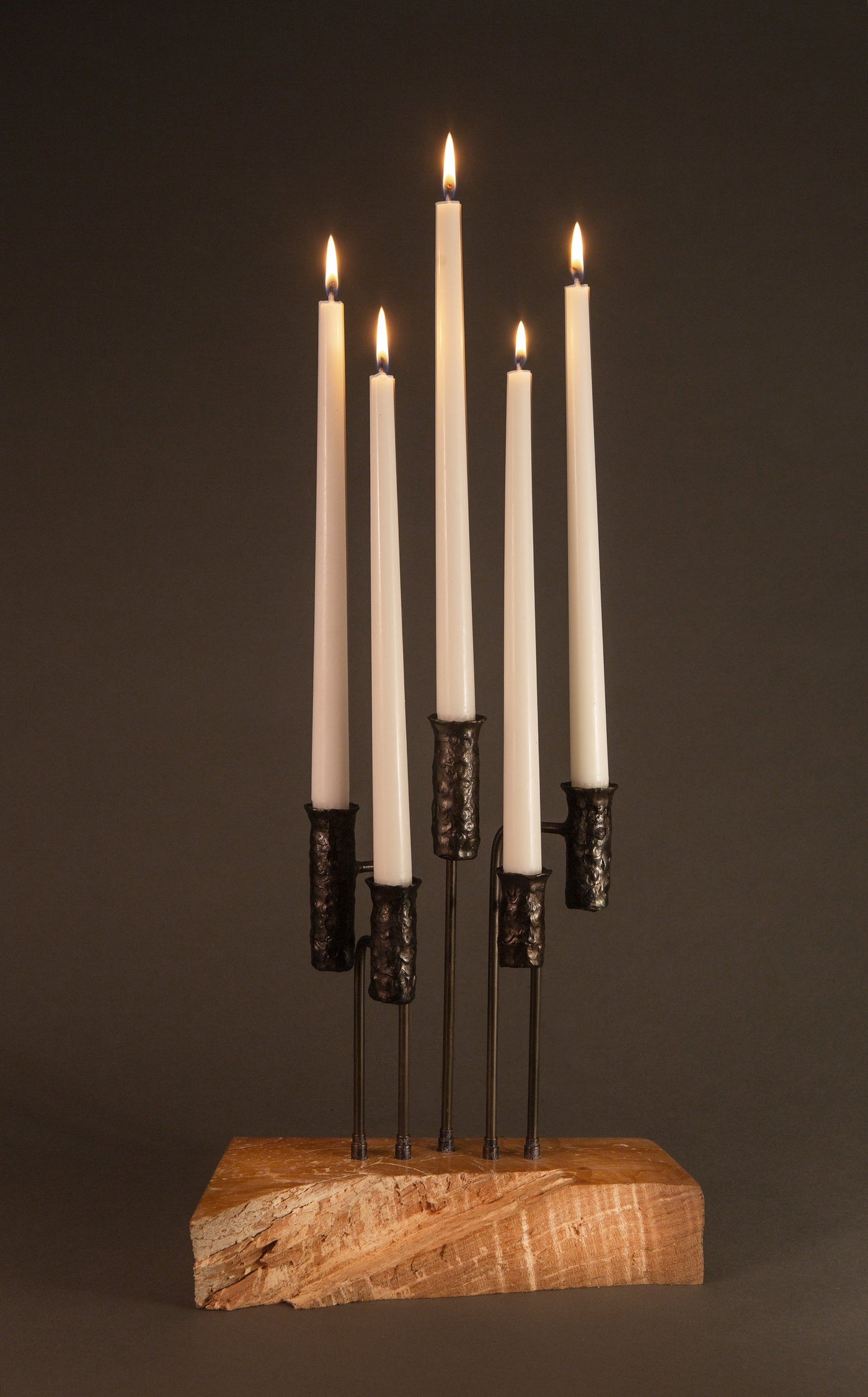 Spalted Maple Candelabra