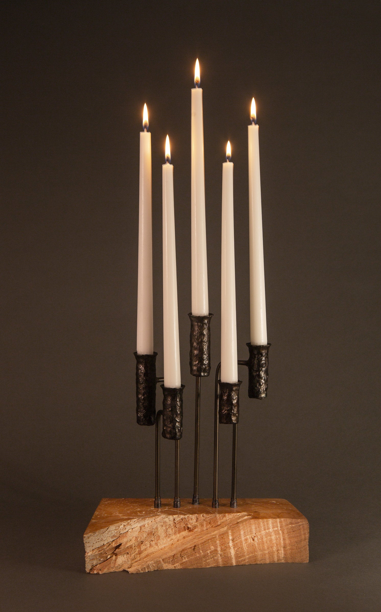Spalted Maple Candelabra