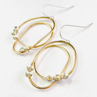 Gold & Silver Aldus Earrings