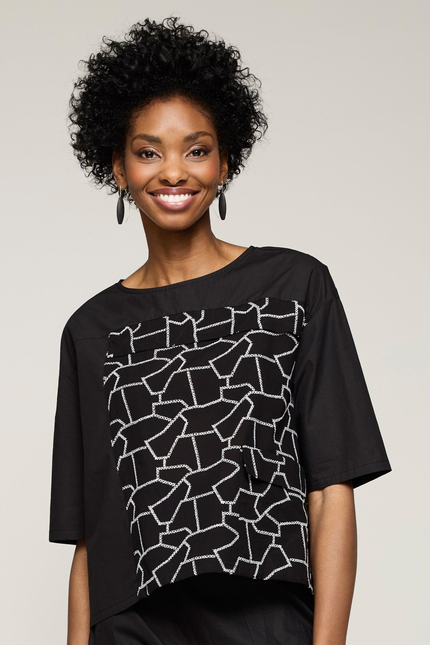Suvi Poplin Top