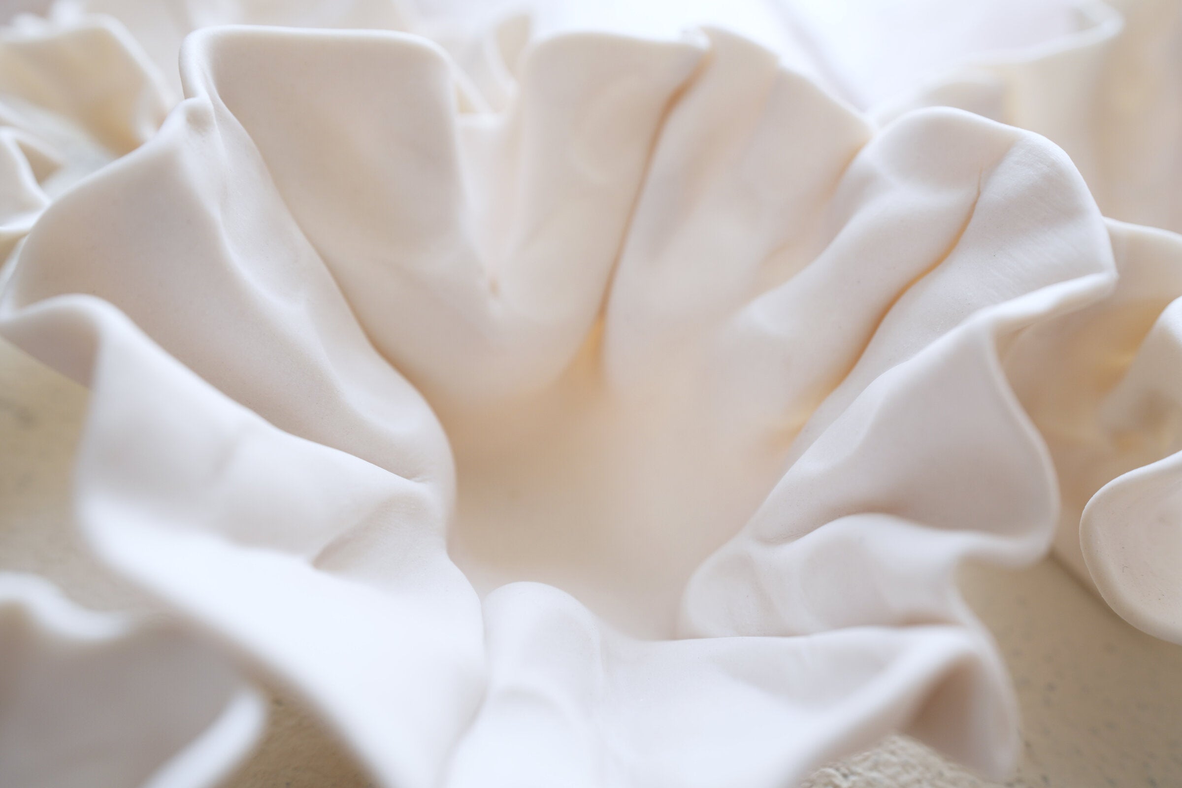 Matte Porcelain Wall Flower Set