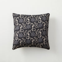 Vintage Printed Cotton Kantha Pillow