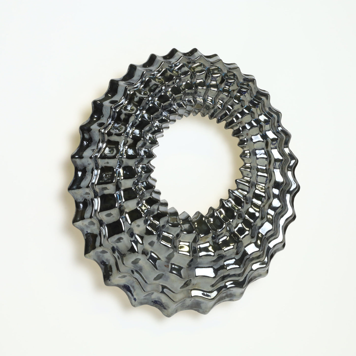 Echo Wall Sculpture in Palladium