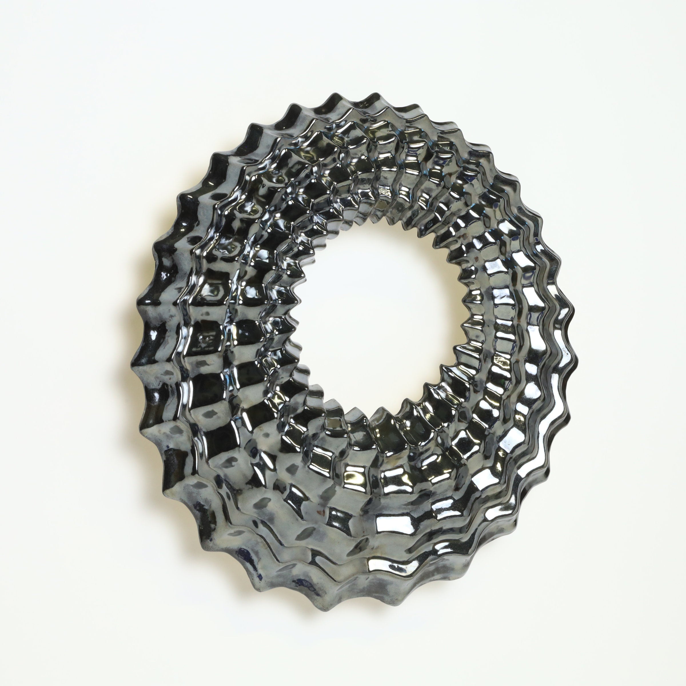 Echo Wall Sculpture in Palladium