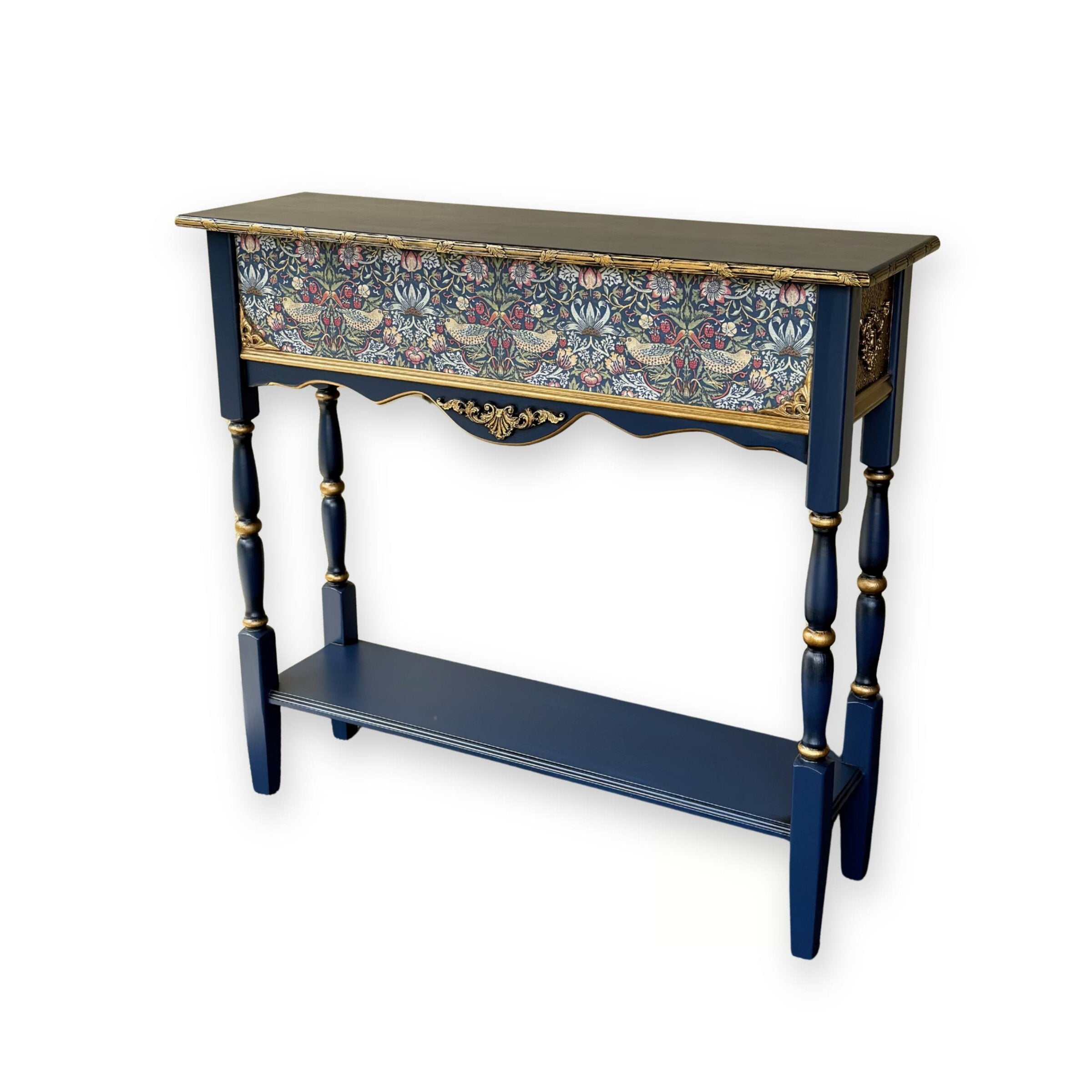 Midnight Aviary Console Table